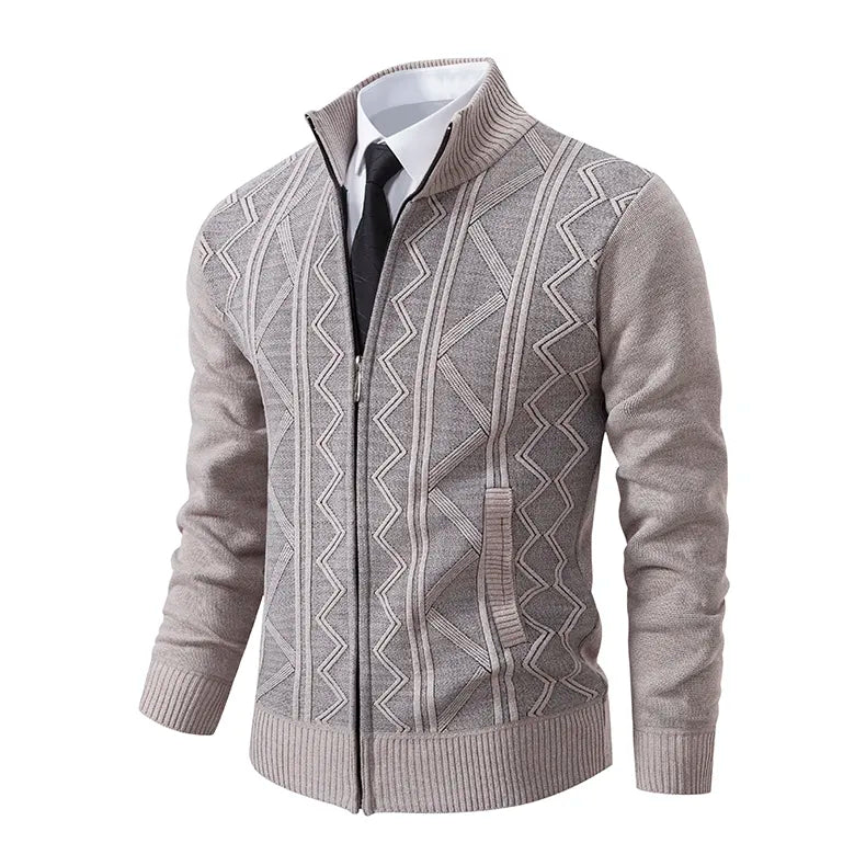 Cardigan zippé pour homme - Tobin